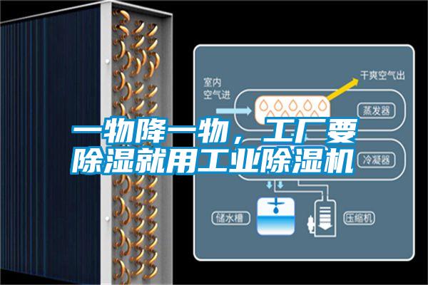 一物降一物，工廠要除濕就用工業除濕機
