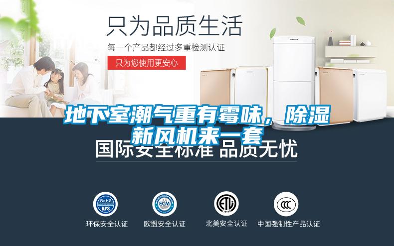 地下室潮氣重有霉味，除濕新風機來一套
