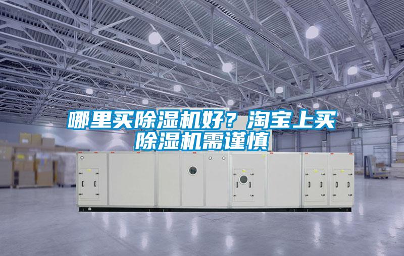 哪里買除濕機好？淘寶上買除濕機需謹慎