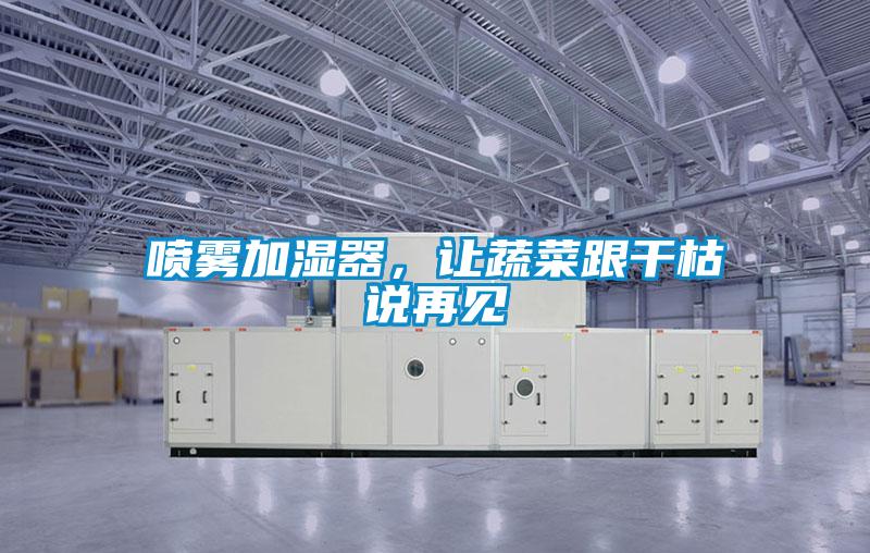 噴霧加濕器，讓蔬菜跟干枯說(shuō)再見(jiàn)