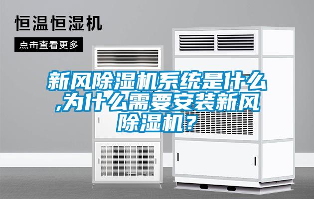 新風除濕機系統是什么,為什么需要安裝新風除濕機？