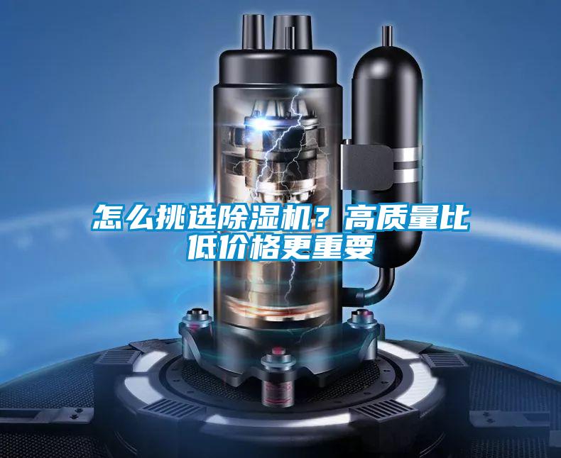 怎么挑選除濕機？高質量比低價格更重要