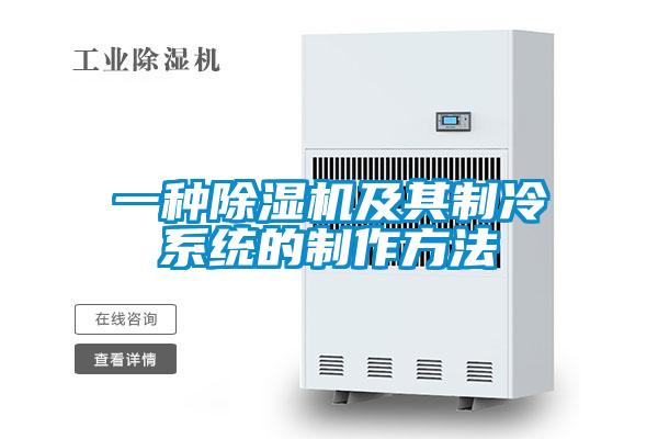 一種除濕機及其制冷系統的制作方法