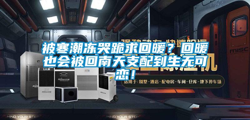 被寒潮凍哭跪求回暖？回暖也會被回南天支配到生無可戀！