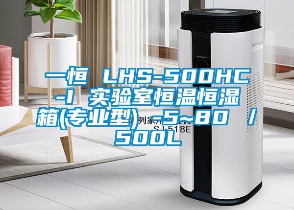 一恒 LHS-500HC-I 實驗室恒溫恒濕箱(專業型) -5~80℃/500L