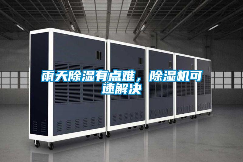 雨天除濕有點(diǎn)難，除濕機(jī)可速解決
