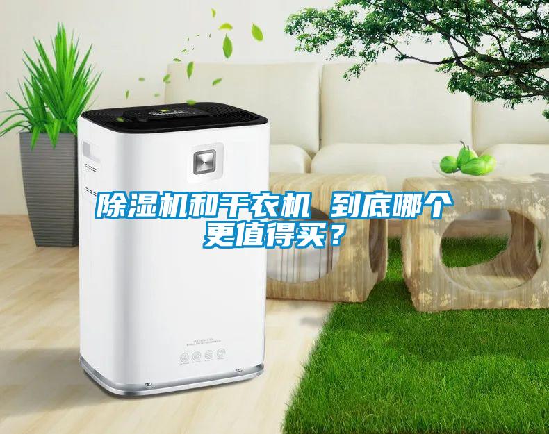 除濕機和干衣機 到底哪個更值得買？