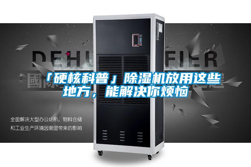 「硬核科普」除濕機放用這些地方，能解決你煩惱