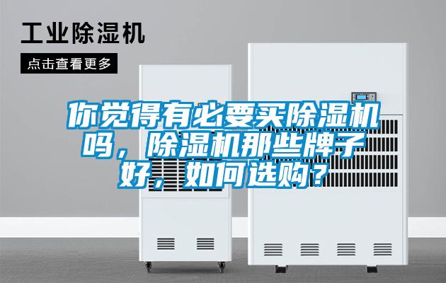 你覺得有必要買除濕機(jī)嗎,除濕機(jī)那些牌子好,如何選購(gòu)?
