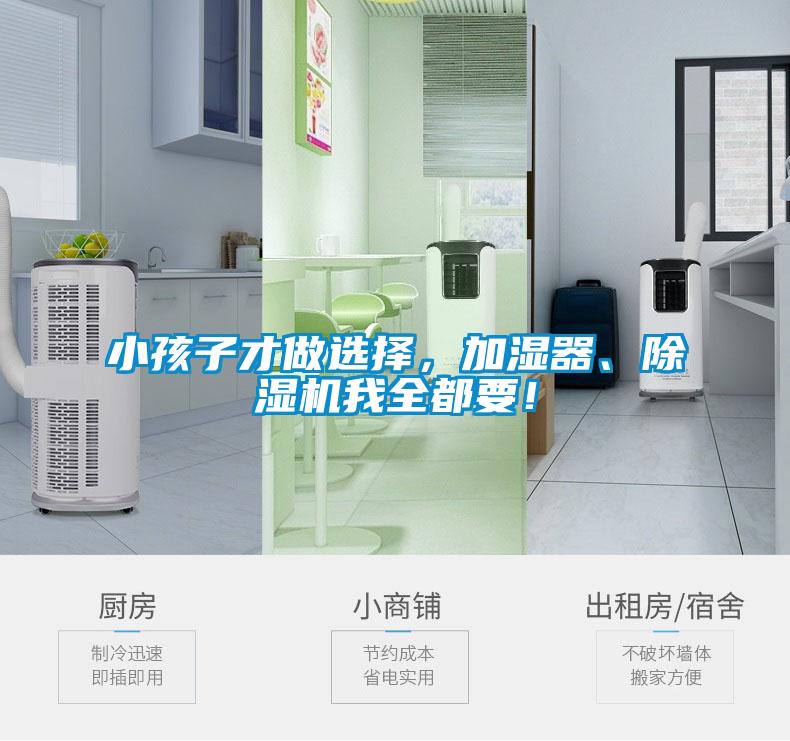 小孩子才做選擇,加濕器、除濕機(jī)我全都要!