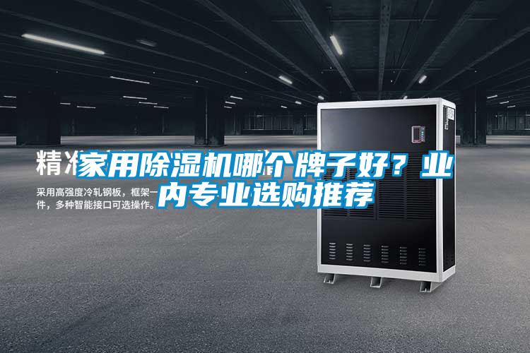 家用除濕機哪個牌子好？業內專業選購推薦