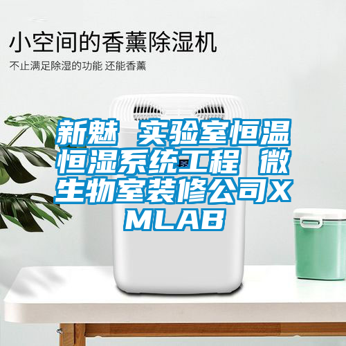 新魅 實驗室恒溫恒濕系統工程 微生物室裝修公司XMLAB