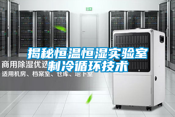 揭秘恒溫恒濕實驗室制冷循環(huán)技術(shù)
