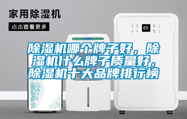除濕機哪個牌子好，除濕機什么牌子質量好，除濕機十大品牌排行榜