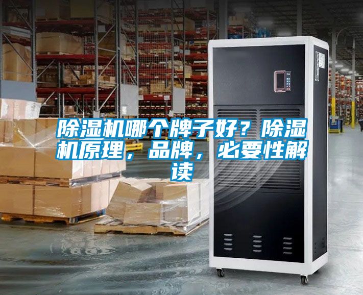 除濕機哪個牌子好？除濕機原理，品牌，必要性解讀