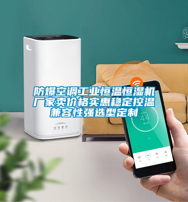 防爆空調工業(yè)恒溫恒濕機廠家賣價格實惠穩(wěn)定控溫兼容性強選型定制